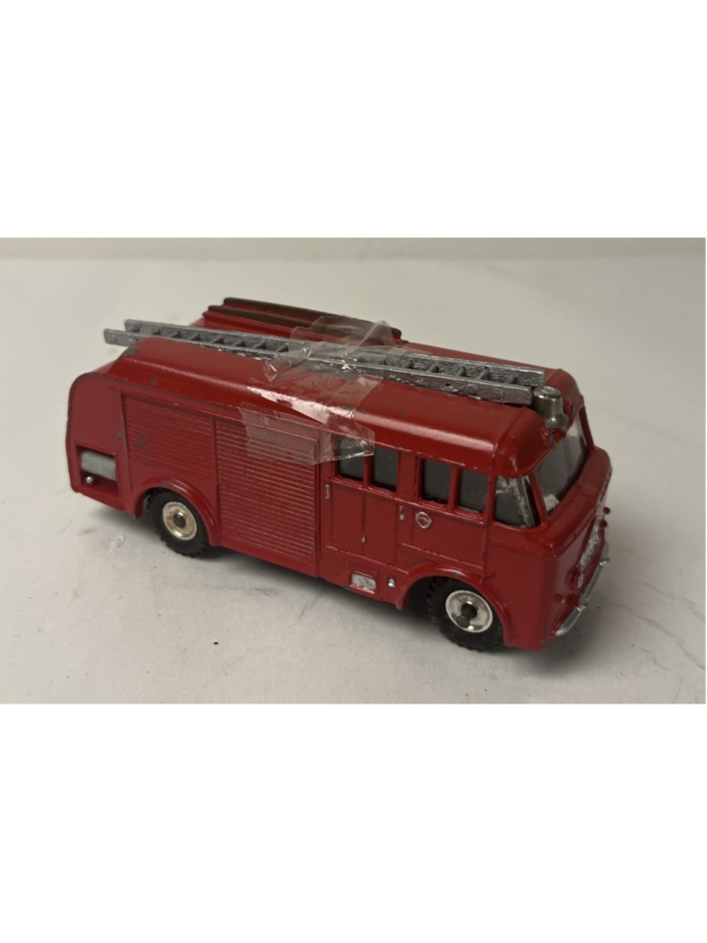 Vintage Dinky Toys No 555 Fire Engine Meccano Ltd Made England Red Diecast Ladde
